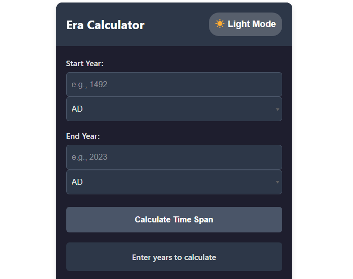 ERA-Calculator
