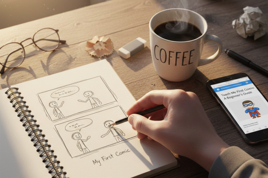 teach me first comic