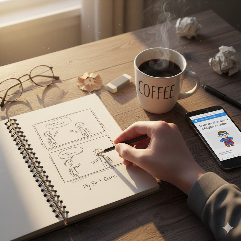 teach me first comic