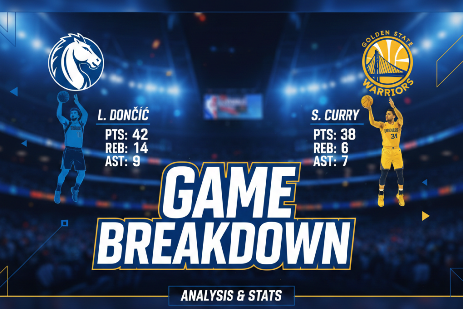 dallas mavericks vs golden state warriors match player stats