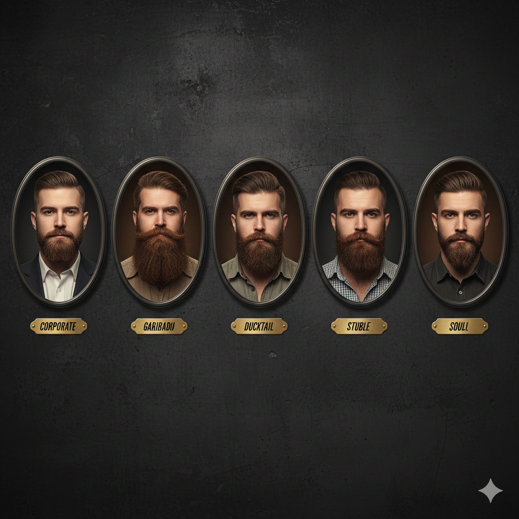 types of beards