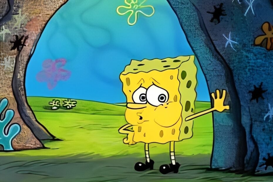 tired spongebob