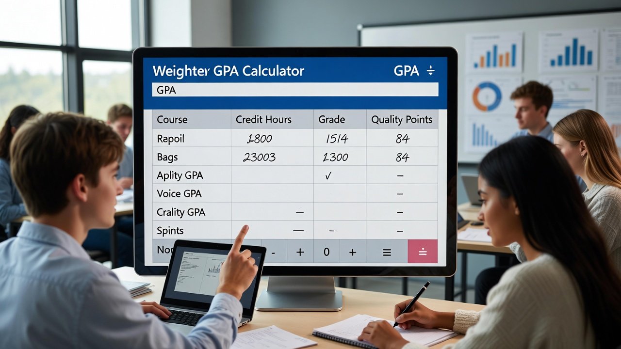 weighted gpa calculator